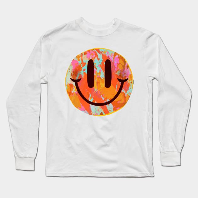 keep smiling Long Sleeve T-Shirt by ConradGarner